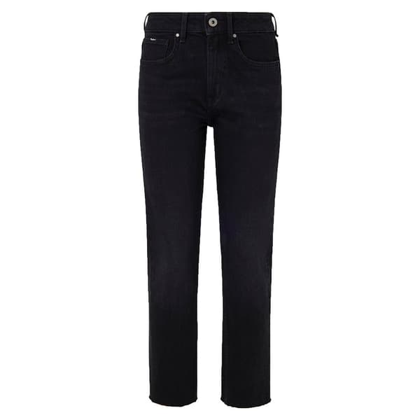 Pepe Jeans Jeans Pl204592 Straight Fit Svart 24 / 30 Kvinna