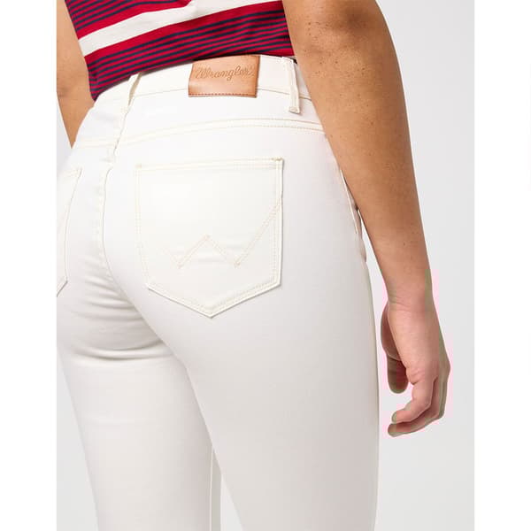 Wrangler Jeans 112351027 Straight Fit Beige 28 / 32 Kvinna