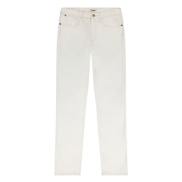 Wrangler Jeans 112351027 Straight Fit Beige 28 / 32 Kvinna