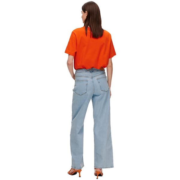 Selected Alice-jeans Med Høj Talje N Wide Fit Blå 25 / 32 Kvinde