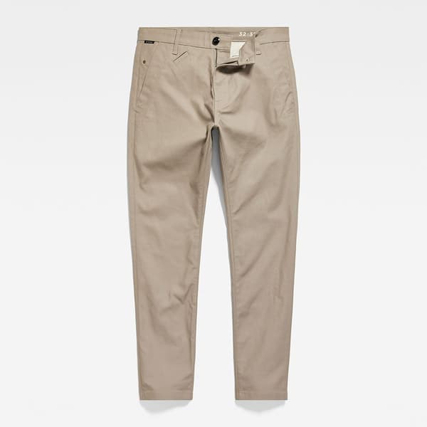G-star Chino Housut Bronson 20 Slim Fit Beige 34 / 32 Mies
