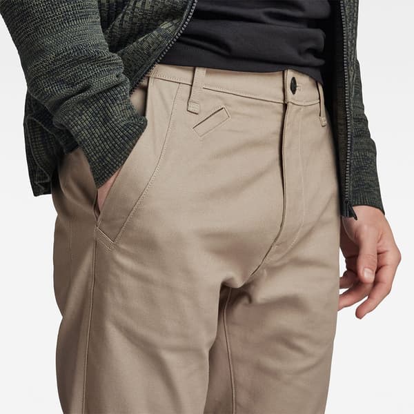G-star Chino Housut Bronson 20 Slim Fit Beige 34 / 32 Mies