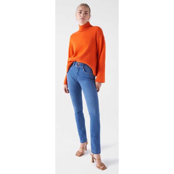 Salsa Jeans Farkut Secret Slim Fit Sininen 31 / 32 Nainen