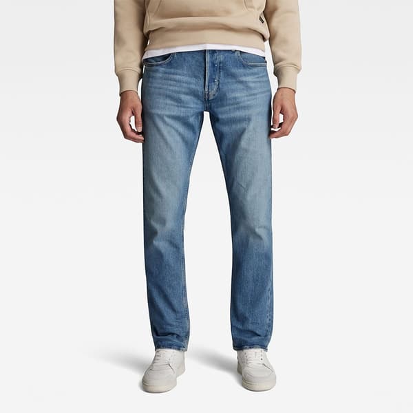 G-star Jeans Mosa Straight Fit Blå 38 / 34 Mand