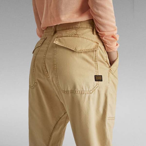 G-star Bukser 3d Fatigue Boyfriend Orange 29 Kvinde