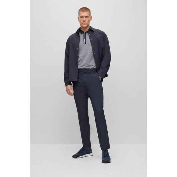 Boss Byxor T Commuter Regular Fit 10251562 Blå 50 Man