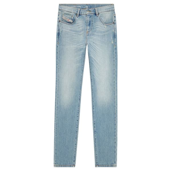 Diesel Jeans A03558-09h39 2019 Strukt Blå 31 / 32 Man