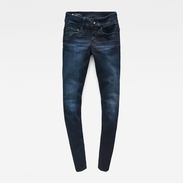 G-star Farkut Midge Cody Mid Waist Skinny Sininen 23 / 32 Nainen