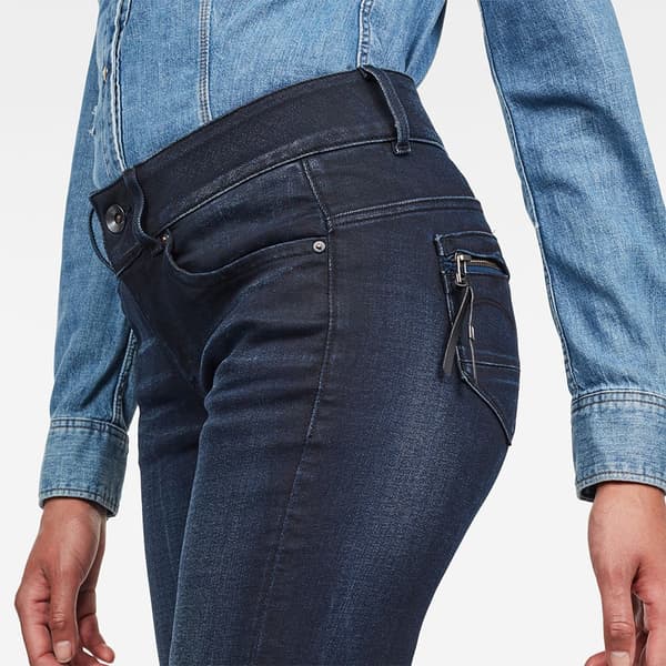 G-star Farkut Midge Cody Mid Waist Skinny Sininen 23 / 32 Nainen