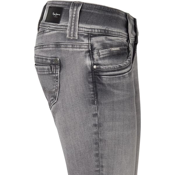 Pepe Jeans Jeans Med Låg Midja Pl204588 Slim Fit Grå 30 / 30 Kvinna