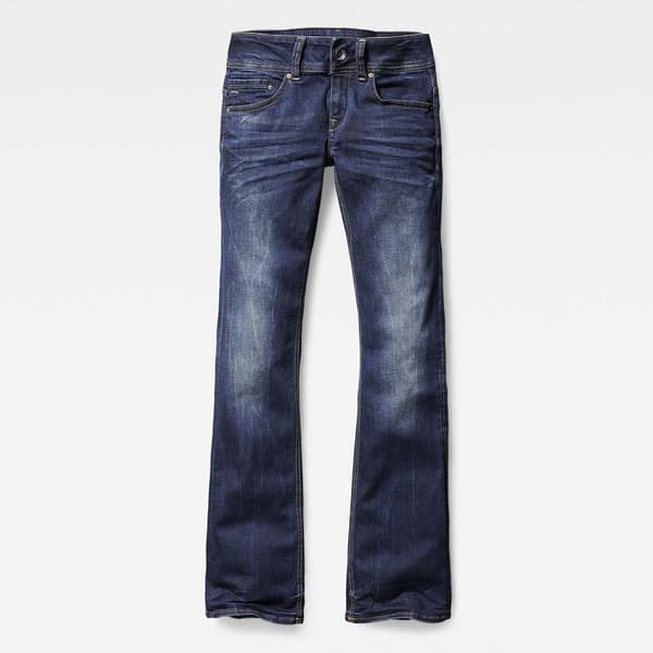 G-star Jeans Midge Mid Waist Bootcut Blå 24 / 28 Kvinna