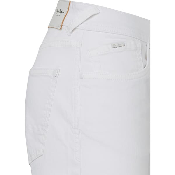 Pepe Jeans Poppy Shortsit Pl801000ta8-000/ Valkoinen 29 Nainen