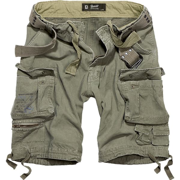 Brandit Shorts Byxor Savage Vintage Grönt 5XL Man