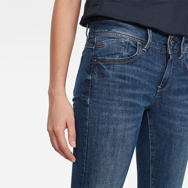 G-star Jeans Lynn Mid Skinny Blå 27 / 32 Kvinna