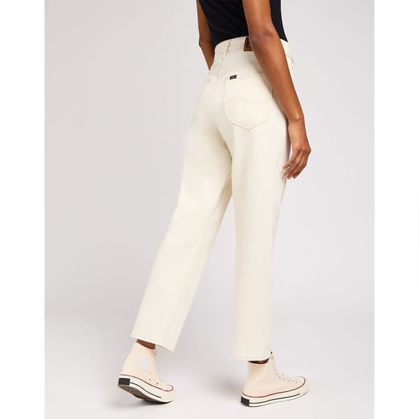 Lee Jeans Rider Classic Relaxed Fit Hvid 33 / 33 Kvinde