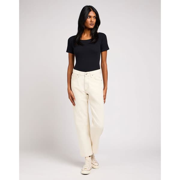 Lee Jeans Rider Classic Relaxed Fit Hvid 33 / 33 Kvinde