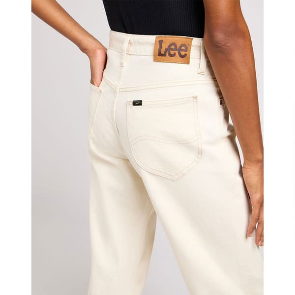 Lee Jeans Rider Classic Relaxed Fit Hvid 33 / 33 Kvinde
