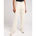 Miniatyrbillede 1 af 6: Lee Jeans Rider Classic Relaxed Fit Hvid 33 / 33 Kvinde