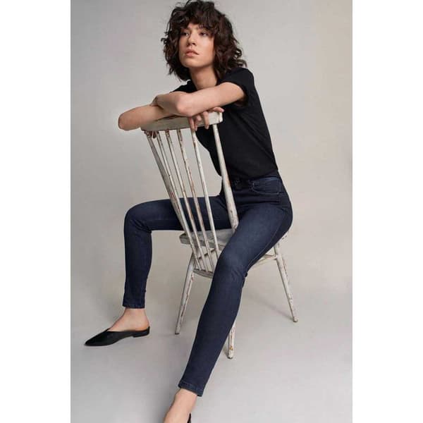 Salsa Jeans Jeans Secret Push In Skinny In Dark Blå 27 / 32 Kvinna