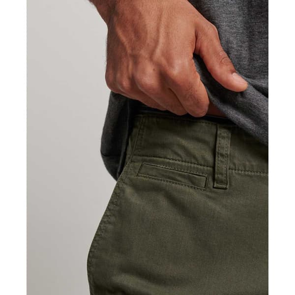 Superdry Chino Bukser Officers Slim Chino Trousers Grøn 29 / 32 Mand