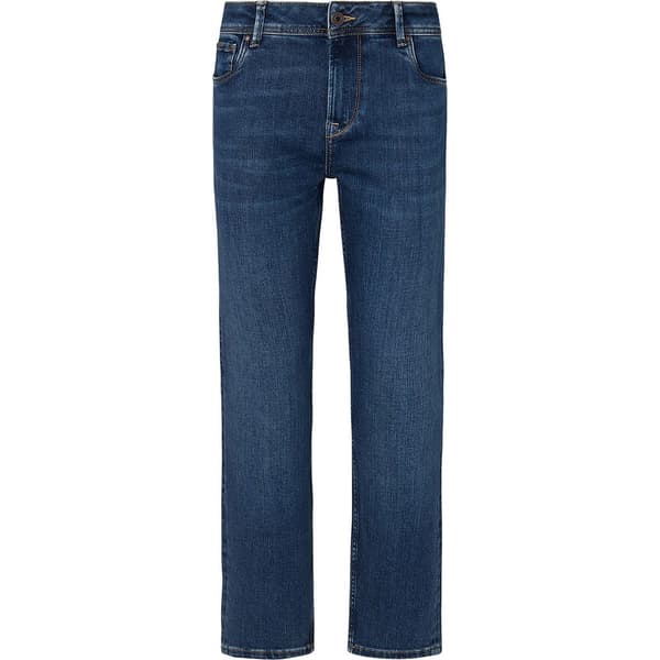 Pepe Jeans Jeans Pl204591 Tapered Fit Blå 30 / 28 Kvinna
