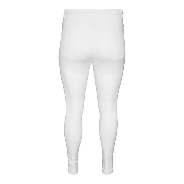 Vero Moda Curve Jeans Med Høj Talje Phia Skinny Fit Soft Vi403 Hvid 54 / 32 Kvinde