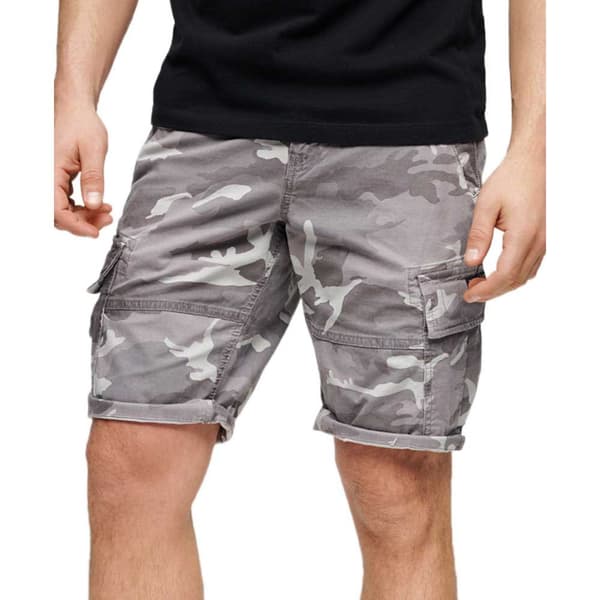 Superdry Cargo Shortsit Cores Harmaa 34 Mies