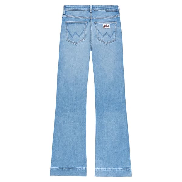 Wrangler Jeans W2334736u Flare Blå 28 / 34 Kvinna