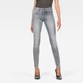 Miniatyrbillede 1 af 6: G-star Jeans Lynn Mid Waist Skinny Grå 34 / 32 Kvinde