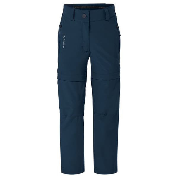 Vaude Housut Zip Off Slim Fit Sininen 158-164 cm Poika