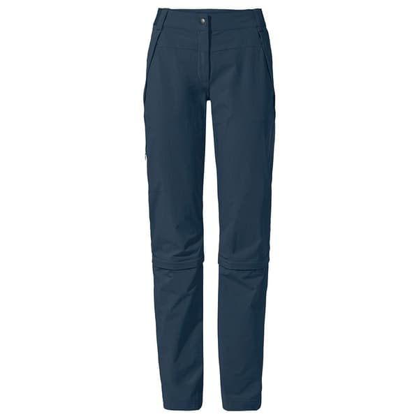 Vaude Housut Farley Stretch Capri T-zip Iii Sininen 38 / Regular Nainen
