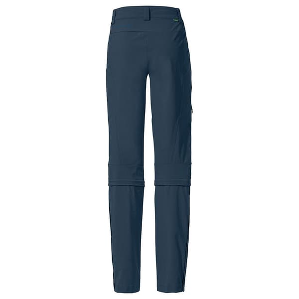Vaude Housut Farley Stretch Capri T-zip Iii Sininen 38 / Regular Nainen