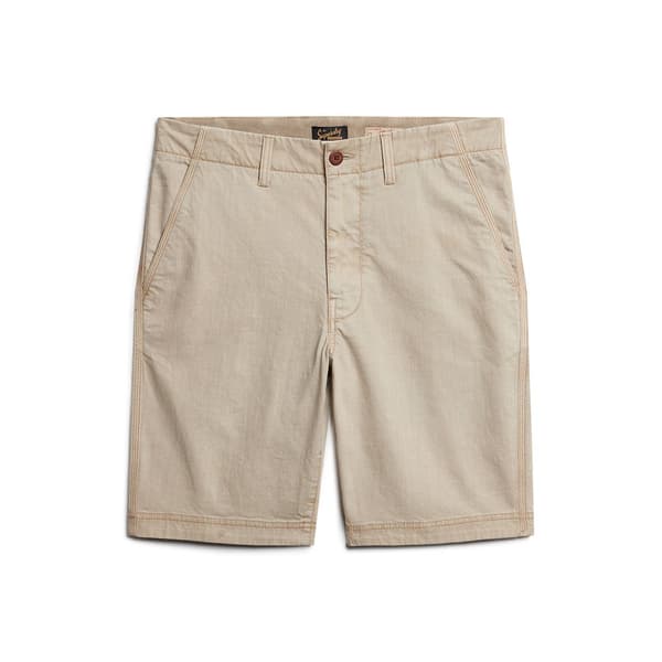 Superdry Chino-shortsit Vintage Officer Beige 34 Mies