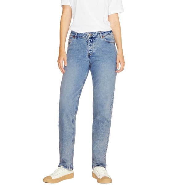 Jack & Jones Keskivyötäröiset Farkut Seoul Straight Fit C3003 Sininen 26 / 30 Nainen