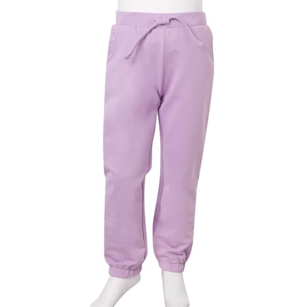 vidaXL Joggebukser for barn lilla 116