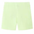 Miniatyrbilde 2 av 7: vidaXL Barneshorts med snor neongul 128