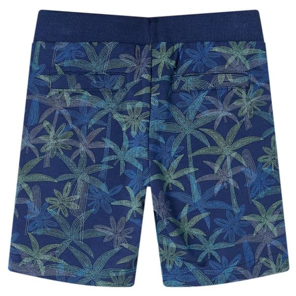 vidaXL Barneshorts med snor marineblå 128
