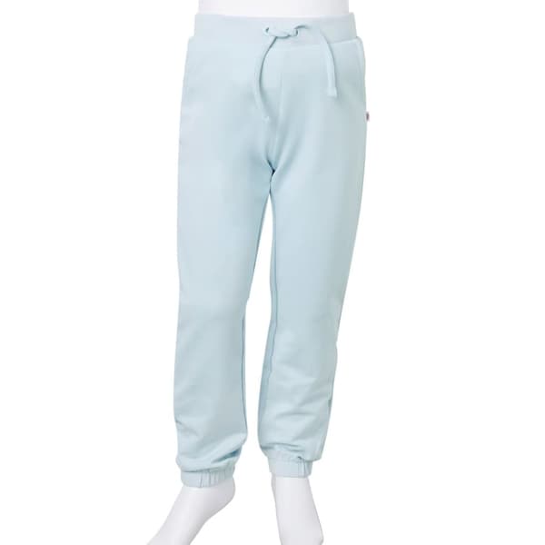 vidaXL Joggebukser for barn lyseblå 116