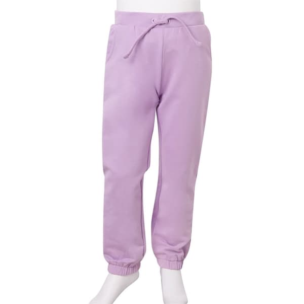 vidaXL Joggebukser for barn lilla 128