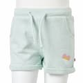 Miniatyrbilde 8 av 8: vidaXL Barneshorts med snor blandet lysemynte 104