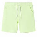 Miniatyrbilde 1 av 7: vidaXL Barneshorts med snor neongul 104