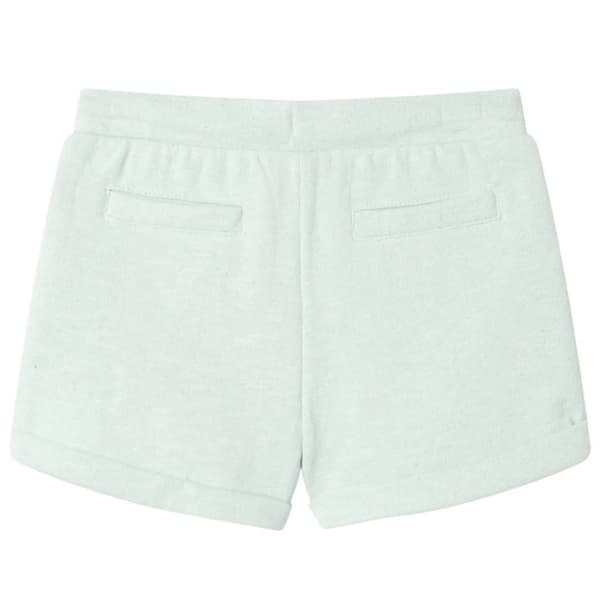 vidaXL Barneshorts med snor blandet lysemynte 128