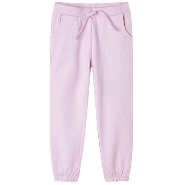vidaXL Joggebukser for barn lyserosa 128