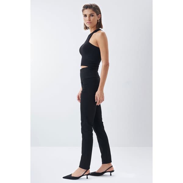Salsa Jeans 123426-000 Diva Slim Fit Slimming True Diva Slim Fit Slimming True Jeans Svart 28 / 32 Kvinna