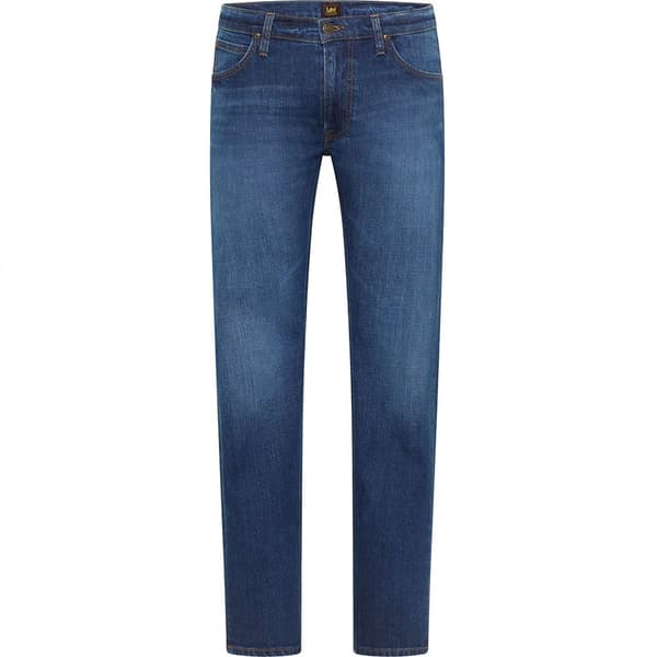 Lee Daren Fly Regular Straight Fit Jeans Blå 28 / 34 Man