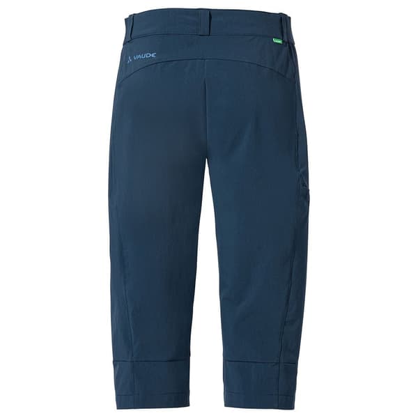 Vaude Bukser Farley Stretch Capri Iii Blå 38 Kvinde