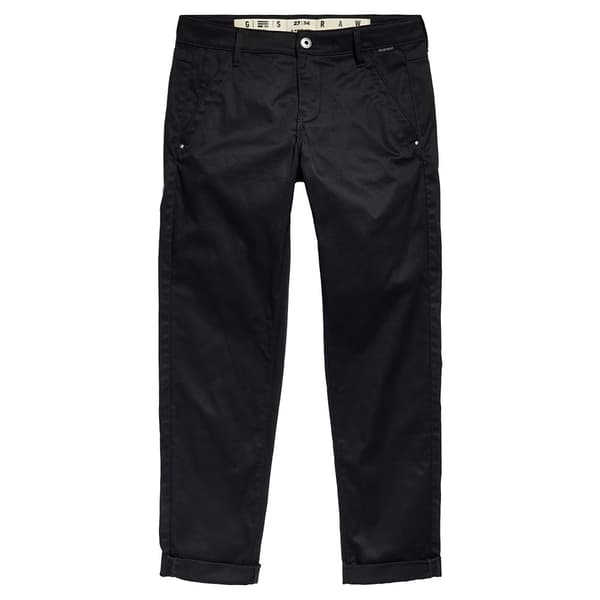G-star Chino Byxor Kate Boyfriend Fit Svart 24 / 30 Kvinna