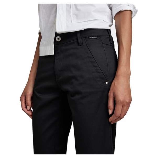 G-star Chino Byxor Kate Boyfriend Fit Svart 24 / 30 Kvinna