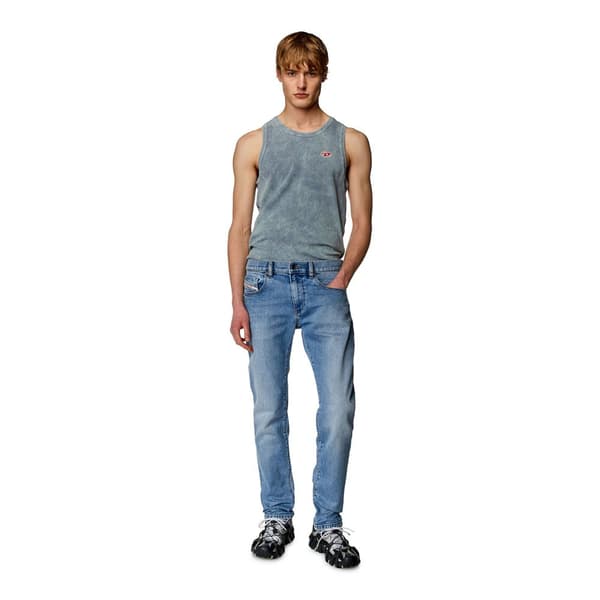 Diesel Jeans A03562-0claf 2019 Strukt Blå 38 / 30 Mand