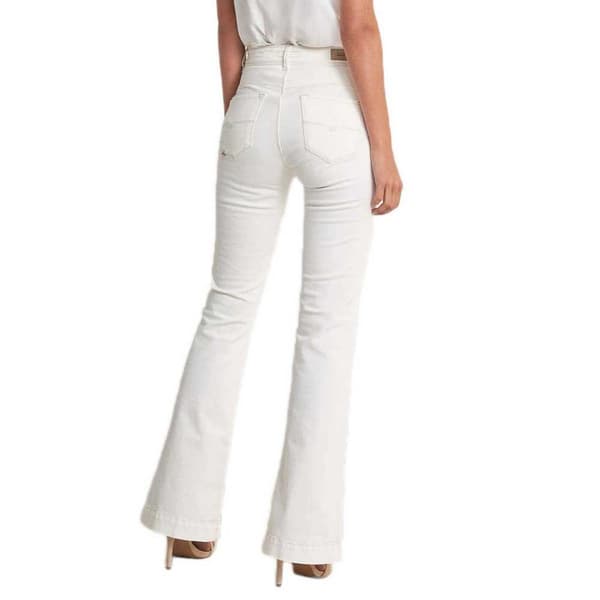 Salsa Jeans Glamour Flare Twill Jeans Push In Secret Beige 28 / 34 Kvinde